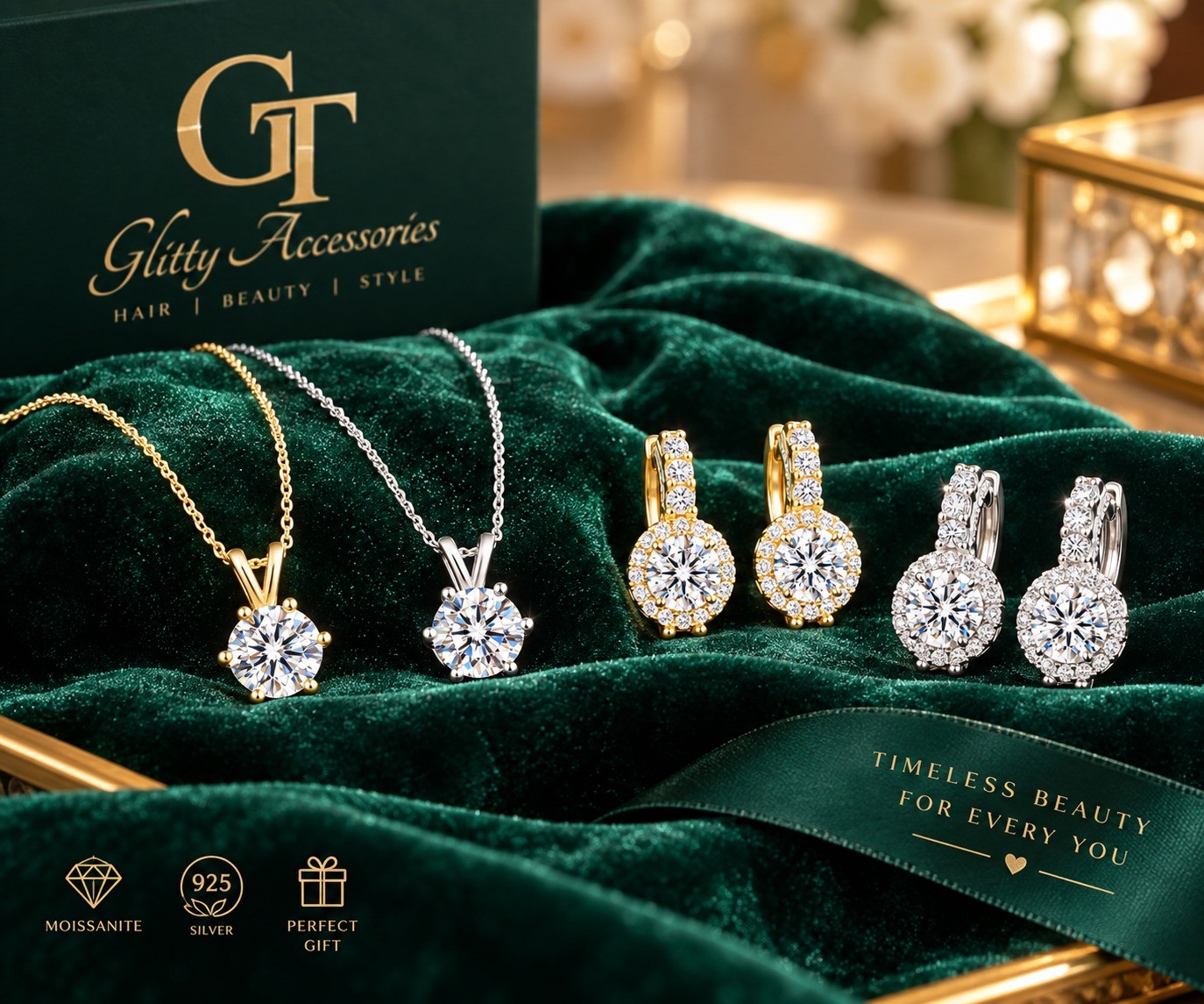 GLIITY JEWELRIES 18K & 24K Gold Plated Collection Sheffield
